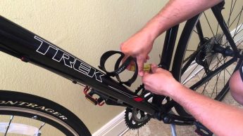 how to install a bike pump