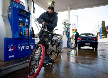 can you pump bike tires at a gas station