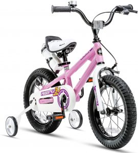 pink toddler bike